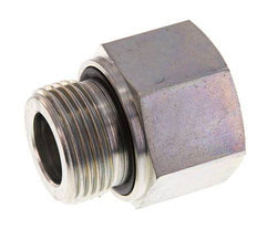 G 1'' x G 3/4'' M/F Verzinkt Stalen Neusstuk 400 Bar - Hydrauliek
