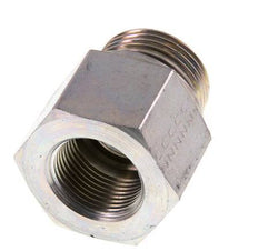 G 1'' x G 3/4'' M/F Verzinkt Stalen Neusstuk 400 Bar - Hydrauliek