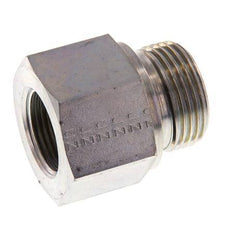G 1'' x G 3/4'' M/F Verzinkt Stalen Neusstuk 400 Bar - Hydrauliek