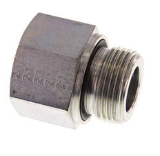 G 1'' x G 3/4'' M/F Verzinkt Stalen Neusstuk 400 Bar - Hydrauliek