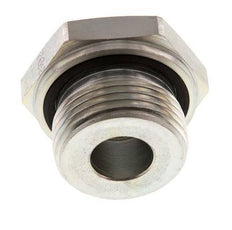 G 1'' x G 3/8'' M/F Verzinkt Stalen Neusstuk 400 Bar - Hydrauliek