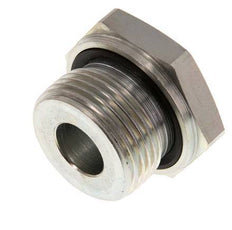 G 1'' x G 3/8'' M/F Verzinkt Stalen Neusstuk 400 Bar - Hydrauliek