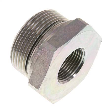 G 1 1/2'' x G 3/4'' M/F Zinc plated Steel Reducing Adapter 315 Bar - Hydraulic