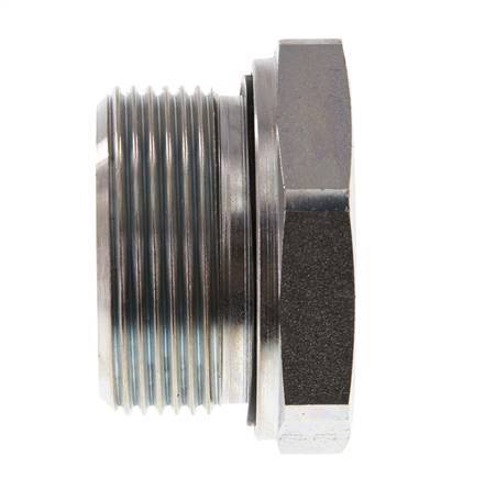 G 1 1/2'' x G 1'' M/F Verzinkt Stalen Neusstuk 315 Bar - Hydrauliek