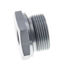 G 1 1/4'' x G 1/2'' M/F Verzinkt Stalen Neusstuk 400 Bar - Hydrauliek