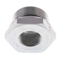 G 1 1/4'' x G 3/4'' M/F Verzinkt Stalen Neusstuk 400 Bar - Hydrauliek