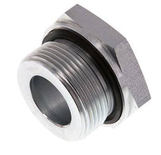 G 1 1/4'' x G 3/4'' M/F Zinc plated Steel Reducing Adapter 400 Bar - Hydraulic