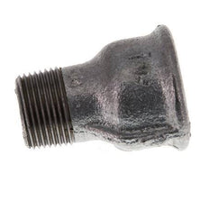 R 3/4'' x Rp 1'' M/F Zinc plated Cast iron Reducing Adapter 25 Bar [2 Pieces]