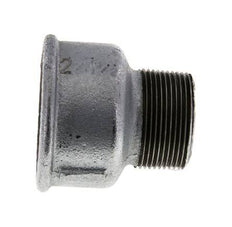 R 1 1/2'' x Rp 2'' M/F Zinc plated Cast iron Reducing Adapter 25 Bar