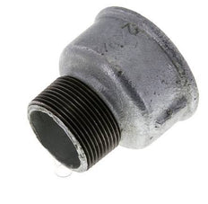 R 1 1/2'' x Rp 2'' M/F Zinc plated Cast iron Reducing Adapter 25 Bar