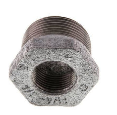 R 1 1/4'' x Rp 3/4'' M/F Zinc plated Cast iron Reducing Ring 25 Bar [2 Pieces]