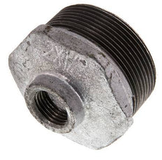 R 2'' x Rp 1/2'' M/F Verzinkt Gietijzeren Verloopring 25 Bar