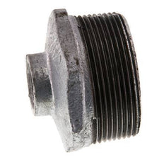 R 2'' x Rp 1/2'' M/F Verzinkt Gietijzeren Verloopring 25 Bar