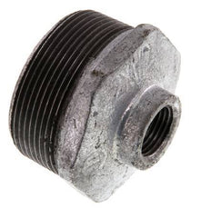 R 2'' x Rp 1/2'' M/F Verzinkt Gietijzeren Verloopring 25 Bar
