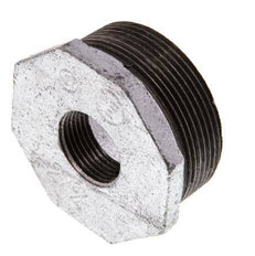 R 2'' x Rp 3/4'' M/F Verzinkt Gietijzeren Verloopring 25 Bar