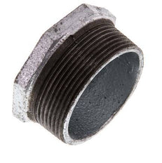 R 2'' x Rp 3/4'' M/F Verzinkt Gietijzeren Verloopring 25 Bar