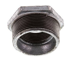 R 2'' x Rp 1 1/4'' M/F Verzinkt Gietijzeren Verloopring 25 Bar
