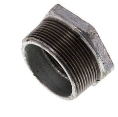R 2'' x Rp 1 1/4'' M/F Verzinkt Gietijzeren Verloopring 25 Bar
