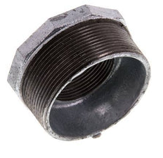 R 2 1/2'' x Rp 1 1/2'' M/F Verzinkt Gietijzeren Verloopring 25 Bar