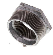 R 2 1/2'' x Rp 2'' M/F Verzinkt Gietijzeren Verloopring 25 Bar