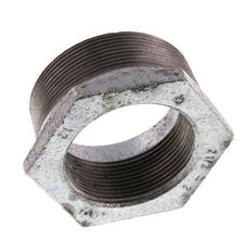 R 2 1/2'' x Rp 2'' M/F Verzinkt Gietijzeren Verloopring 25 Bar