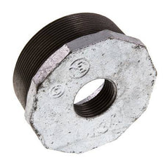 R 3'' x Rp 1'' M/F Verzinkt Gietijzeren Verloopring 25 Bar