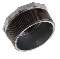R 3'' x Rp 1'' M/F Verzinkt Gietijzeren Verloopring 25 Bar