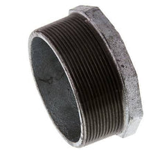 R 3'' x Rp 1 1/2'' M/F Verzinkt Gietijzeren Verloopring 25 Bar