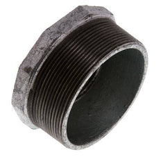 R 3'' x Rp 1 1/4'' M/F Verzinkt Gietijzeren Verloopring 25 Bar