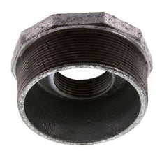R 3'' x Rp 1 1/4'' M/F Verzinkt Gietijzeren Verloopring 25 Bar