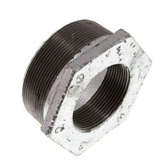 R 3'' x Rp 2'' M/F Zinc plated Cast iron Reducing Ring 25 Bar