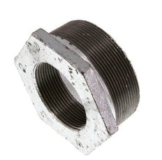 R 3'' x Rp 2'' M/F Verzinkt Gietijzeren Verloopring 25 Bar