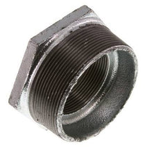 R 3'' x Rp 2'' M/F Verzinkt Gietijzeren Verloopring 25 Bar