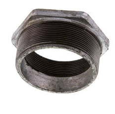 R 3'' x Rp 2 1/2'' M/F Verzinkt Gietijzeren Verloopring 25 Bar