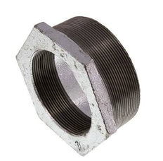 R 4'' x Rp 3'' M/F Verzinkt Gietijzeren Verloopring 25 Bar