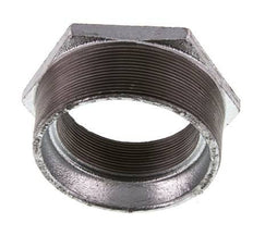 R 4'' x Rp 3'' M/F Verzinkt Gietijzeren Verloopring 25 Bar
