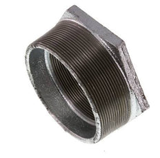 R 4'' x Rp 3'' M/F Verzinkt Gietijzeren Verloopring 25 Bar