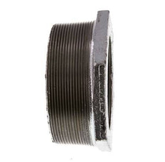R 4'' x Rp 3'' M/F Verzinkt Gietijzeren Verloopring 25 Bar
