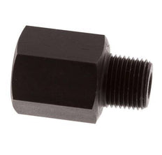 3/8'' NPT x G 3/8'' M/F Nitrified Stalen Verloopring 700 Bar - Hydrauliek