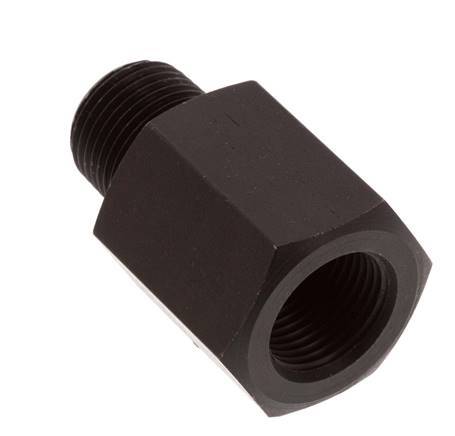 3/8'' NPT x G 3/8'' M/F Nitrified Stalen Verloopring 700 Bar - Hydrauliek