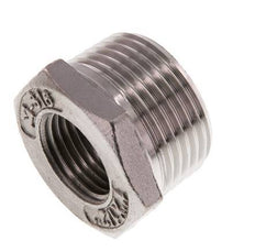 R 1'' x Rp 1/2'' M/F RVS Verloopring 16 Bar