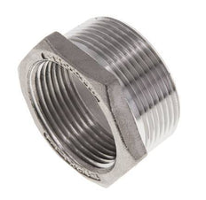 1 1/2'' NPT x 1 1/4'' NPT M/F RVS Verloopring 16 Bar
