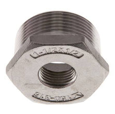 R 1 1/2'' x Rp 1/2'' M/F RVS Verloopring 16 Bar