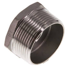 R 1 1/2'' x Rp 1/2'' M/F RVS Verloopring 16 Bar