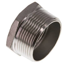R 1 1/2'' x Rp 1'' M/F RVS Verloopring 16 Bar