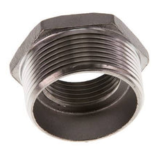 R 1 1/2'' x Rp 1'' M/F RVS Verloopring 16 Bar