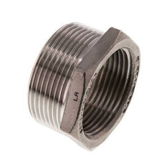 R 1 1/2'' x Rp 1 1/4'' M/F RVS Verloopring 16 Bar
