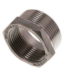 R 1 1/2'' x Rp 1 1/4'' M/F RVS Verloopring 16 Bar