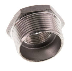 R 1 1/4'' x Rp 3/4'' M/F RVS Verloopring 16 Bar