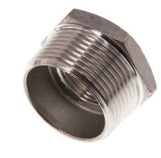 R 1 1/4'' x Rp 3/4'' M/F RVS Verloopring 16 Bar